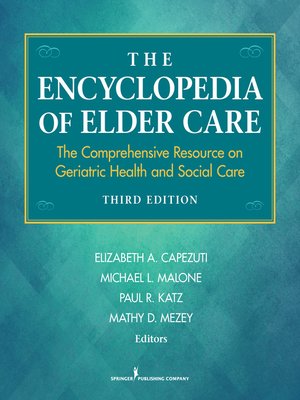 cover image of The Encyclopedia of Elder Care